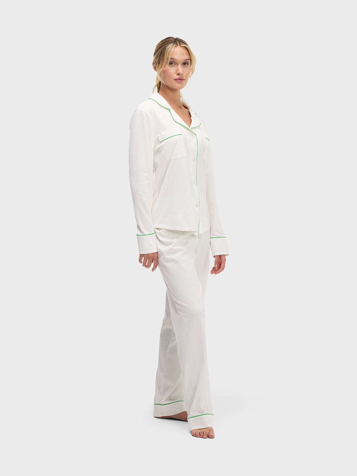 LONG SLEEVE PAJAMA SET: TEE TIME