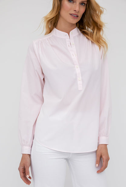 BOHO SHIRT: A TOUCH OF PINK