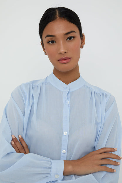 BOHO SHIRT: TRUE BLUE