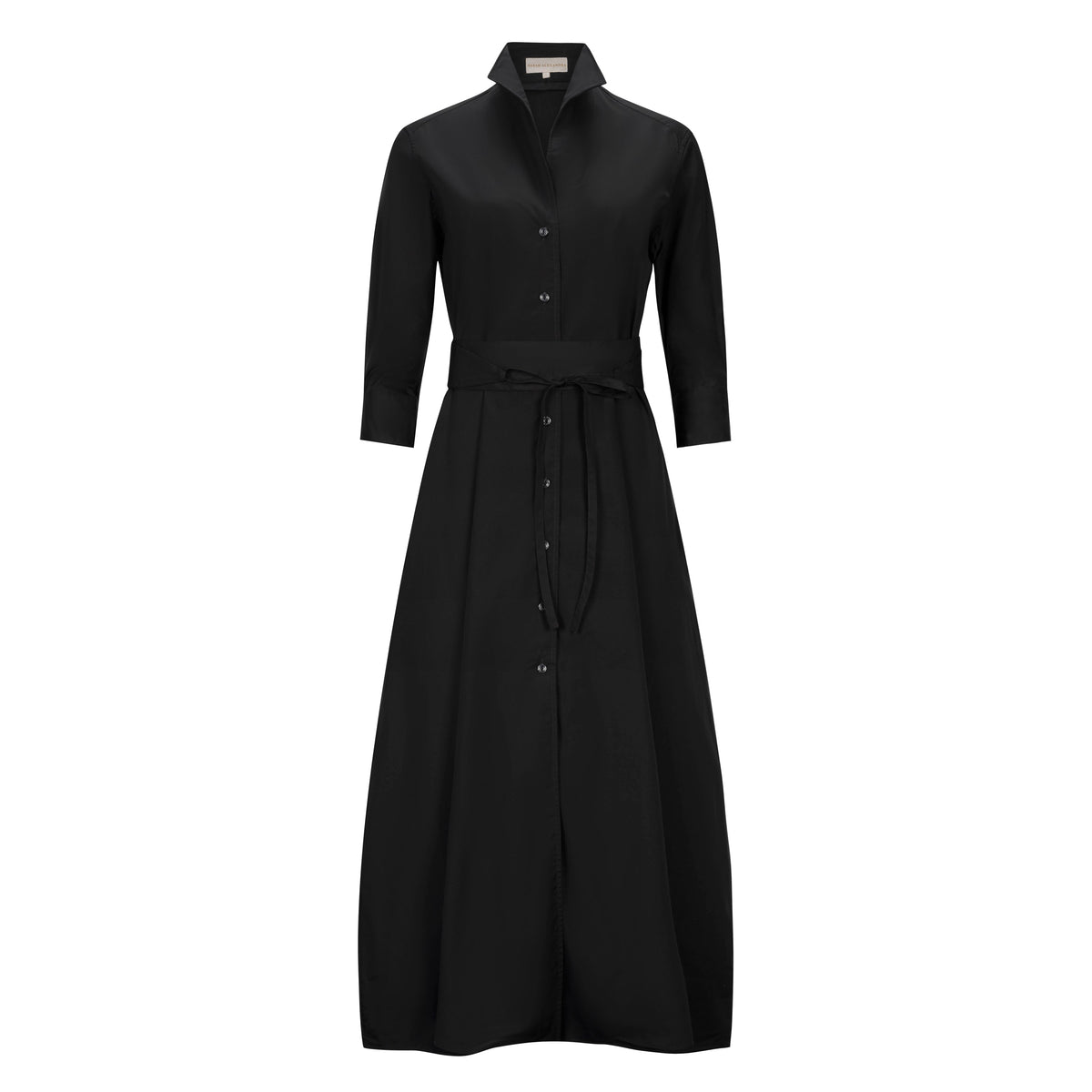SHIRT DRESS MAXI: NOIR YOU READY?