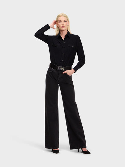 WESTERN SHIRT: BLACK STALLION: FINAL SALE