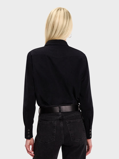 WESTERN SHIRT: BLACK STALLION: FINAL SALE