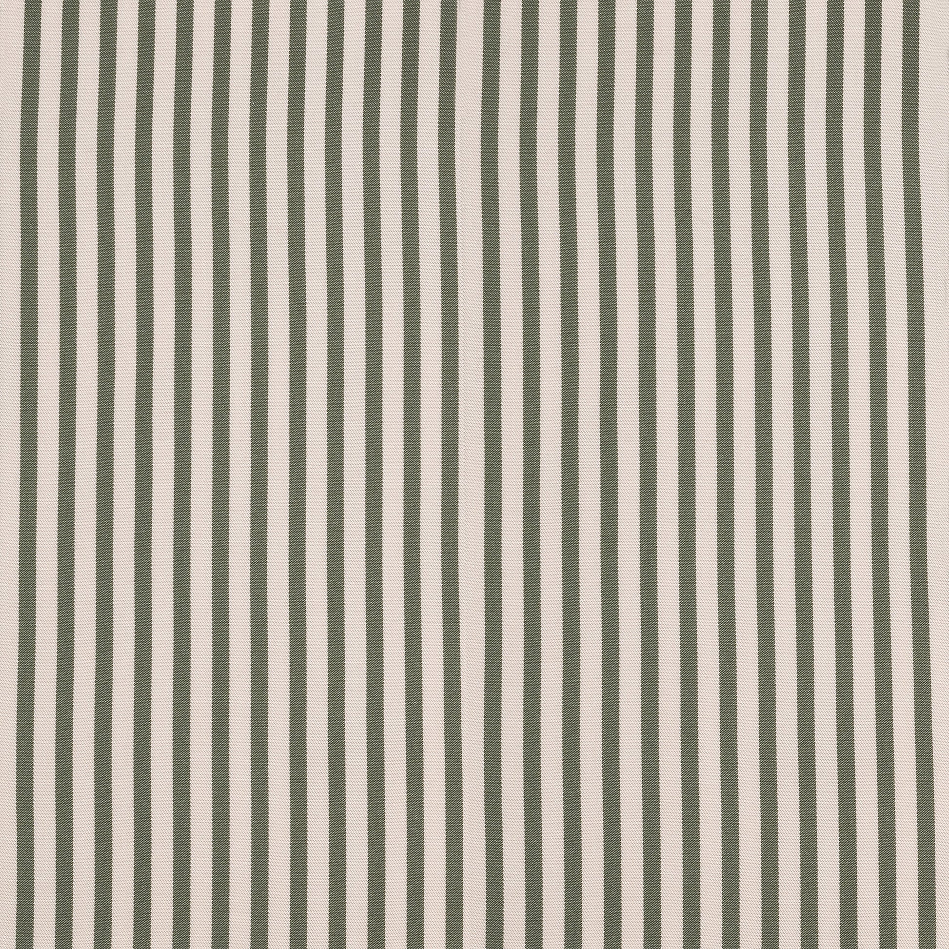 Straight Up green and cream vertical stripes