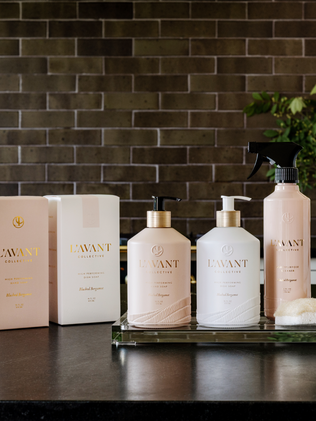 L'AVANT Collective Natural Hand Soap- Blushed Bergamot
