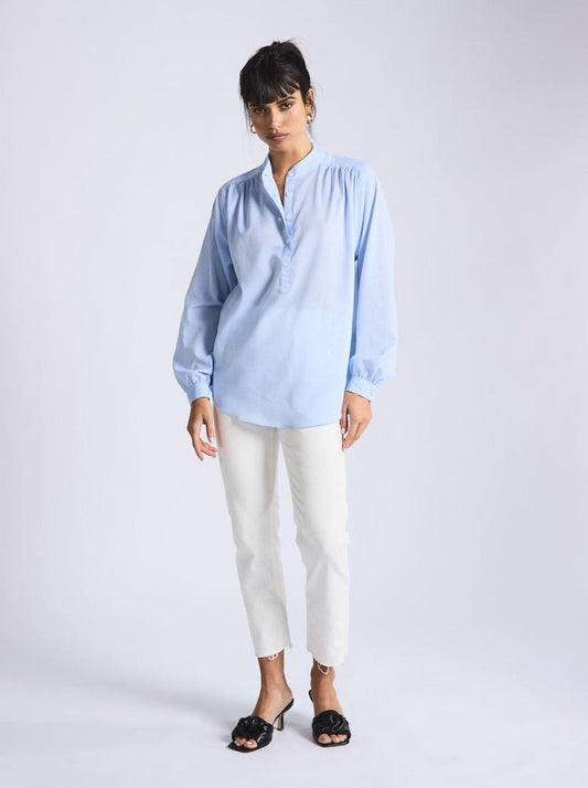 Boho Shirt: True Blue